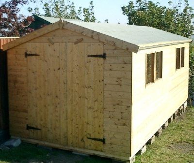 double door shed 24
