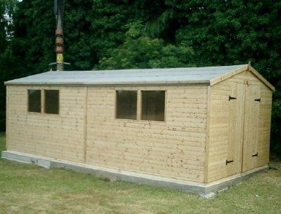 double door shed 25