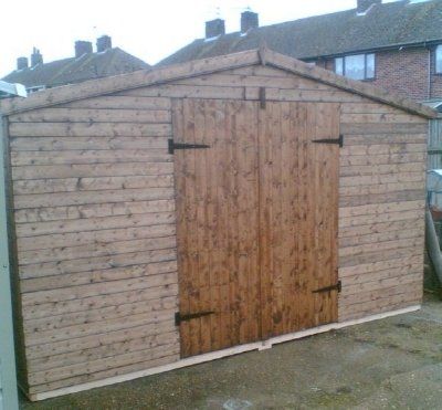 double door shed 26