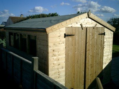 double door shed 29