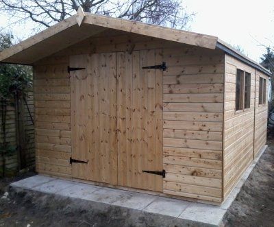 double door shed 30