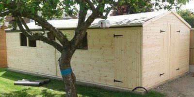 double door shed 32