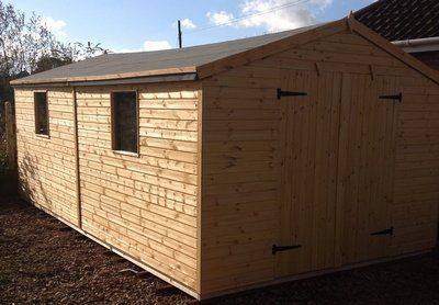 double door shed 34