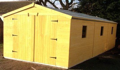 double door shed 37