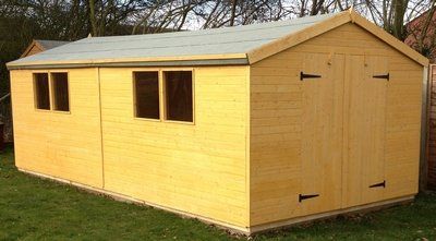 double door shed 38