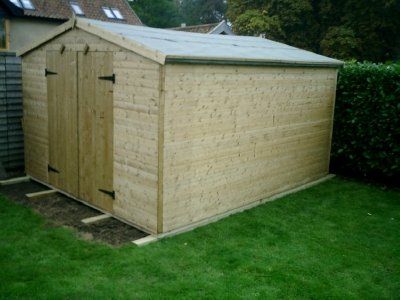 double door shed 9