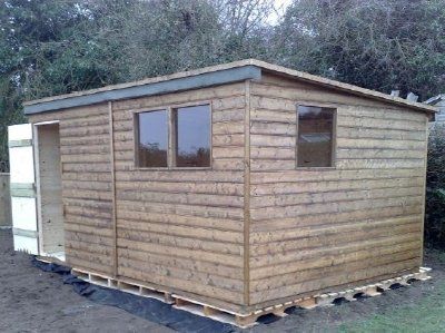 Gapton Hall Sheds - Great Yarmouth, Norfolk - Pent Roof