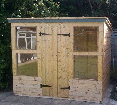 pent roof shed 61