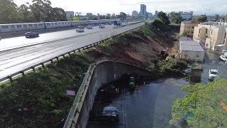 An Aerial View of a Highway and a River — Concord, CA — Atlas Tree Service, Inc.