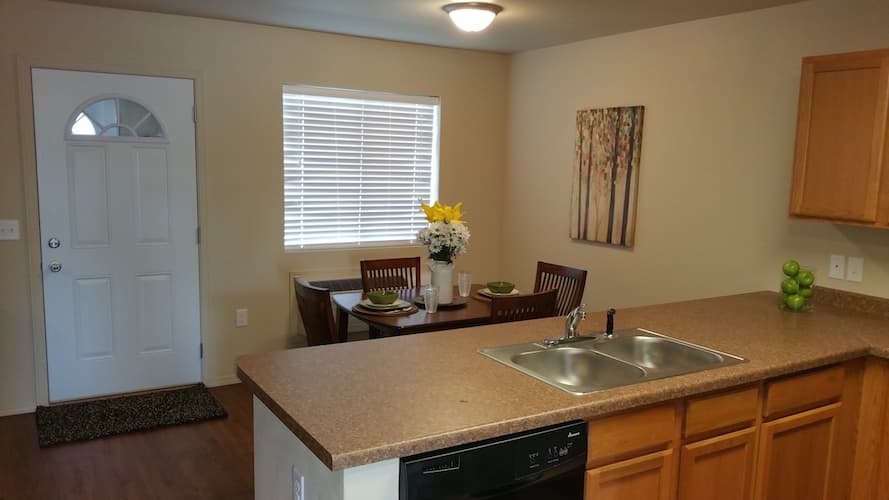 View of Dining Area from Kitchen