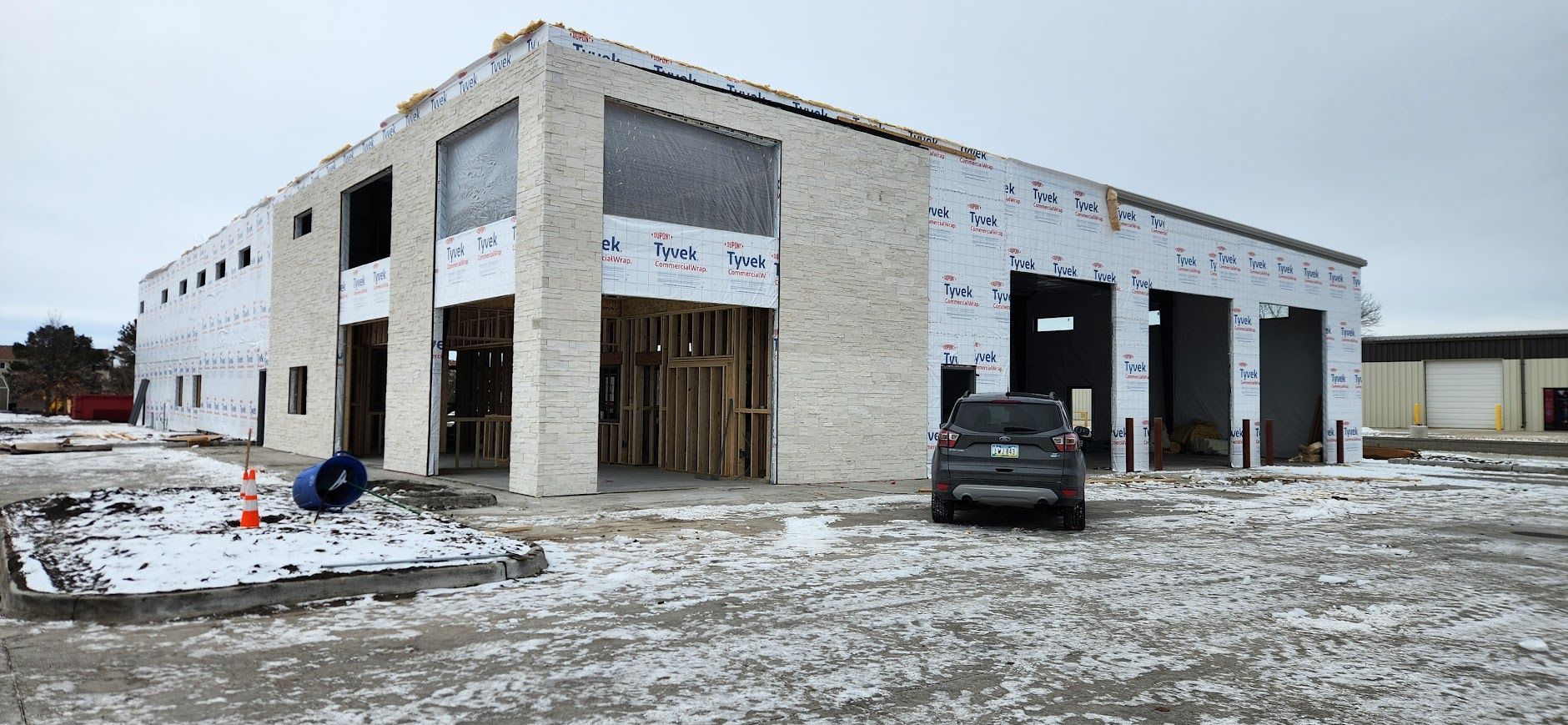 Our new building at Willard Garage in Waukee, IA
