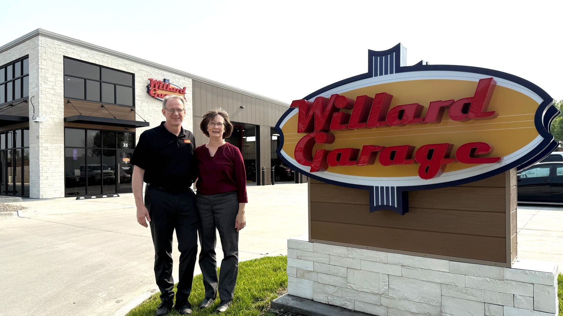 Our new building at Willard Garage in Waukee, IA