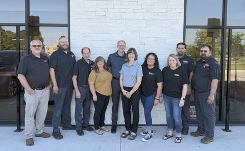 The team at Willard Garage in Waukee, IA