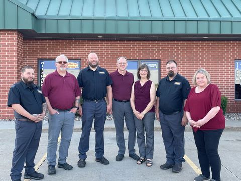 The team at Willard Garage in Waukee, IA