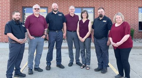 The team at Willard Garage in Waukee, IA