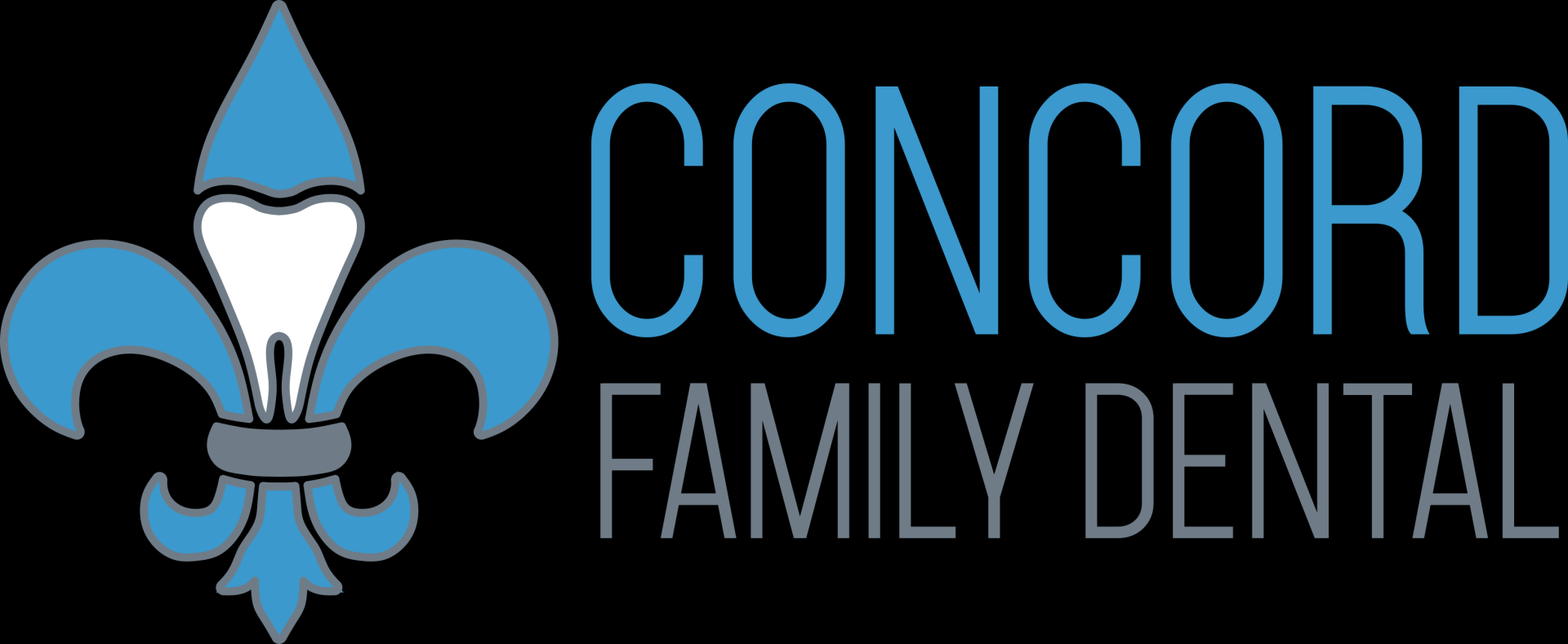 Concord Family Dental Logo | Best Dentist for whitening, implants, dentures | Baton Rouge 70818