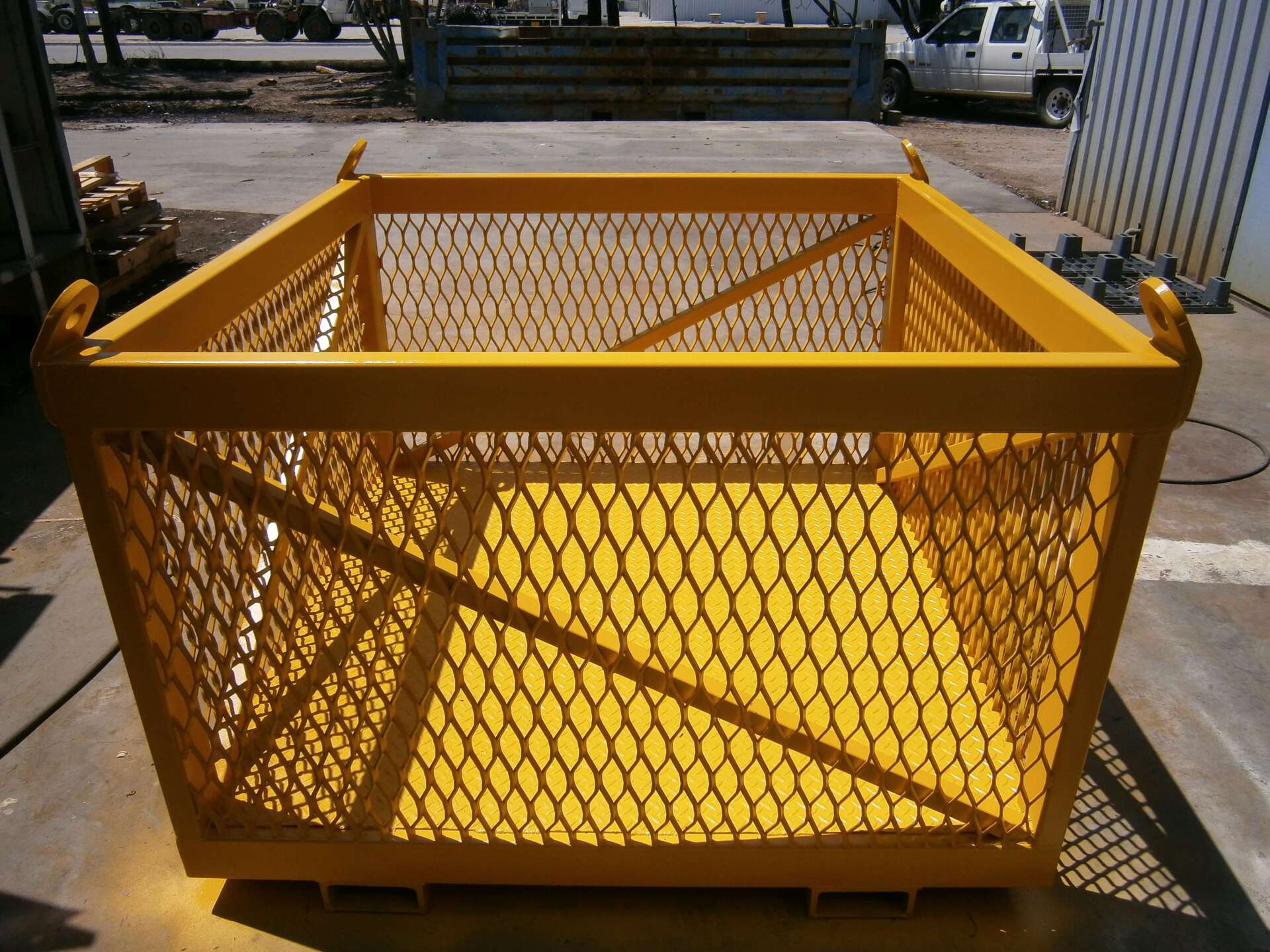 Certified Lifting Cage — Fabrication/Boiler Making in Burdekin Shire, QLD