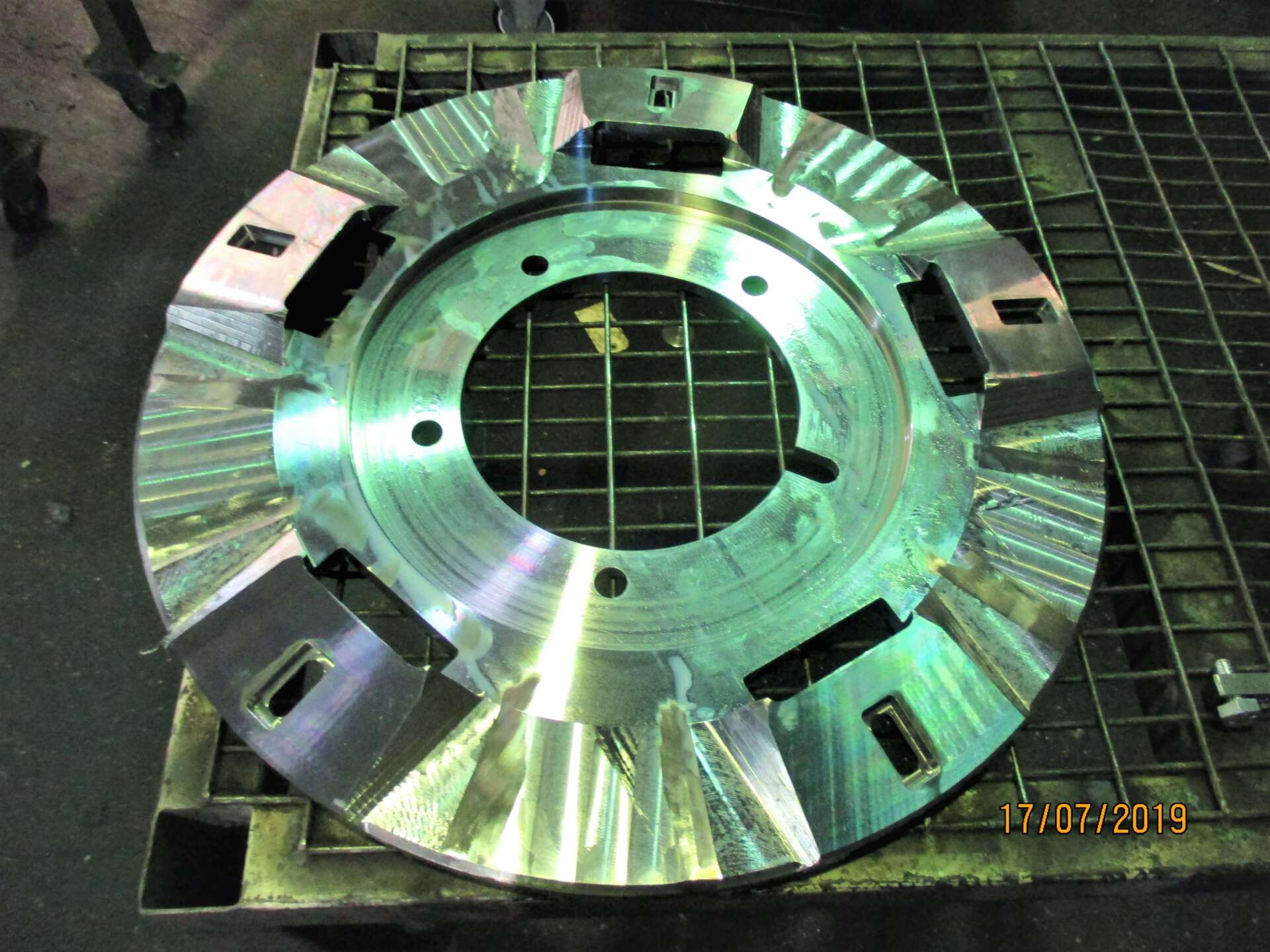 One piece base cutter disc for harvester — Engineering in Burdekin Shire, QLD