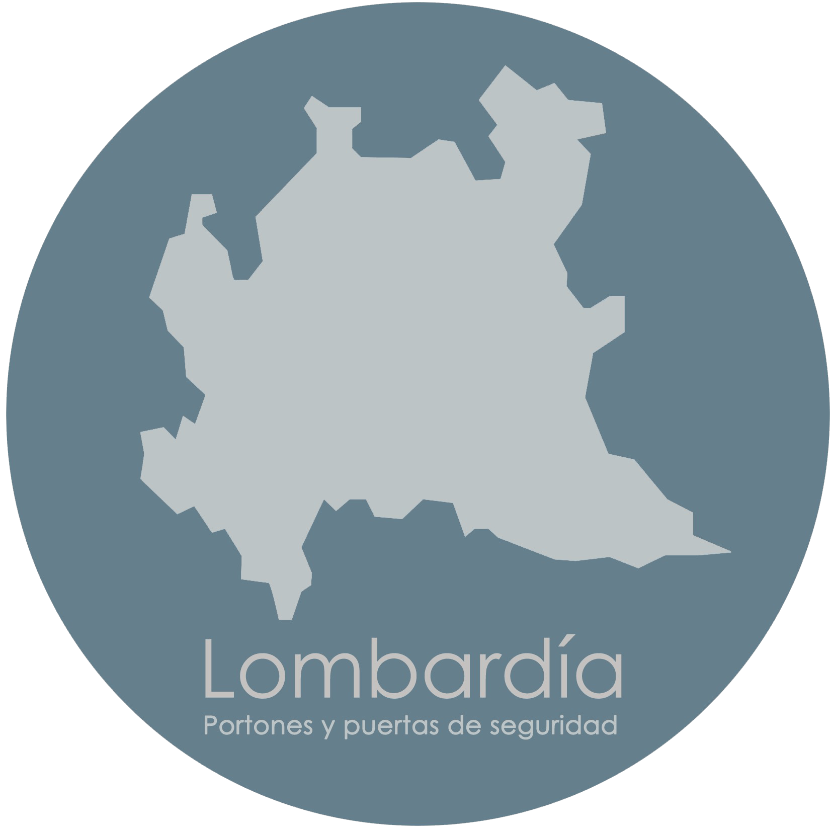 lombardia puertas y portones logo