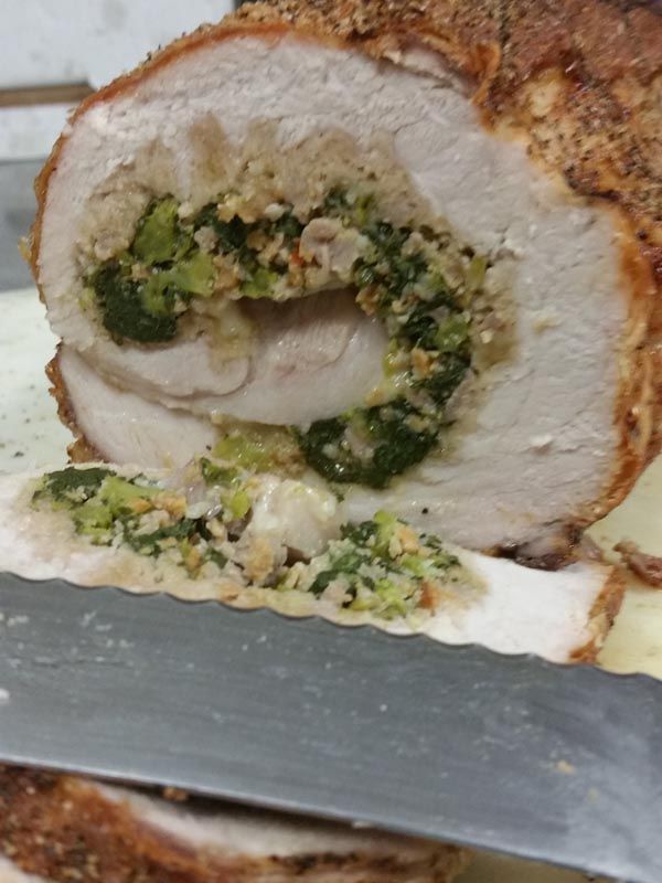 stuffed pork loin