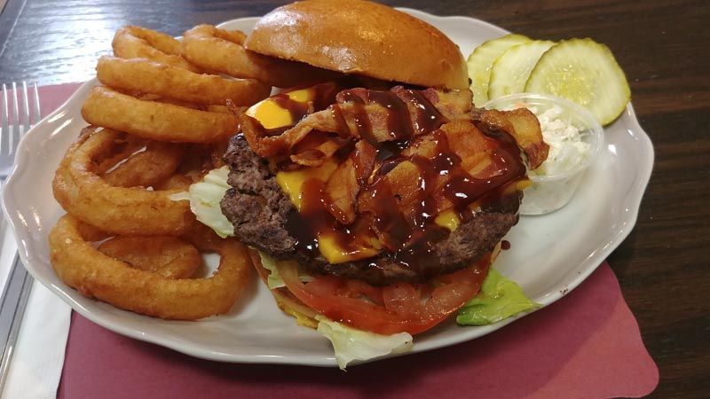 bacon burger