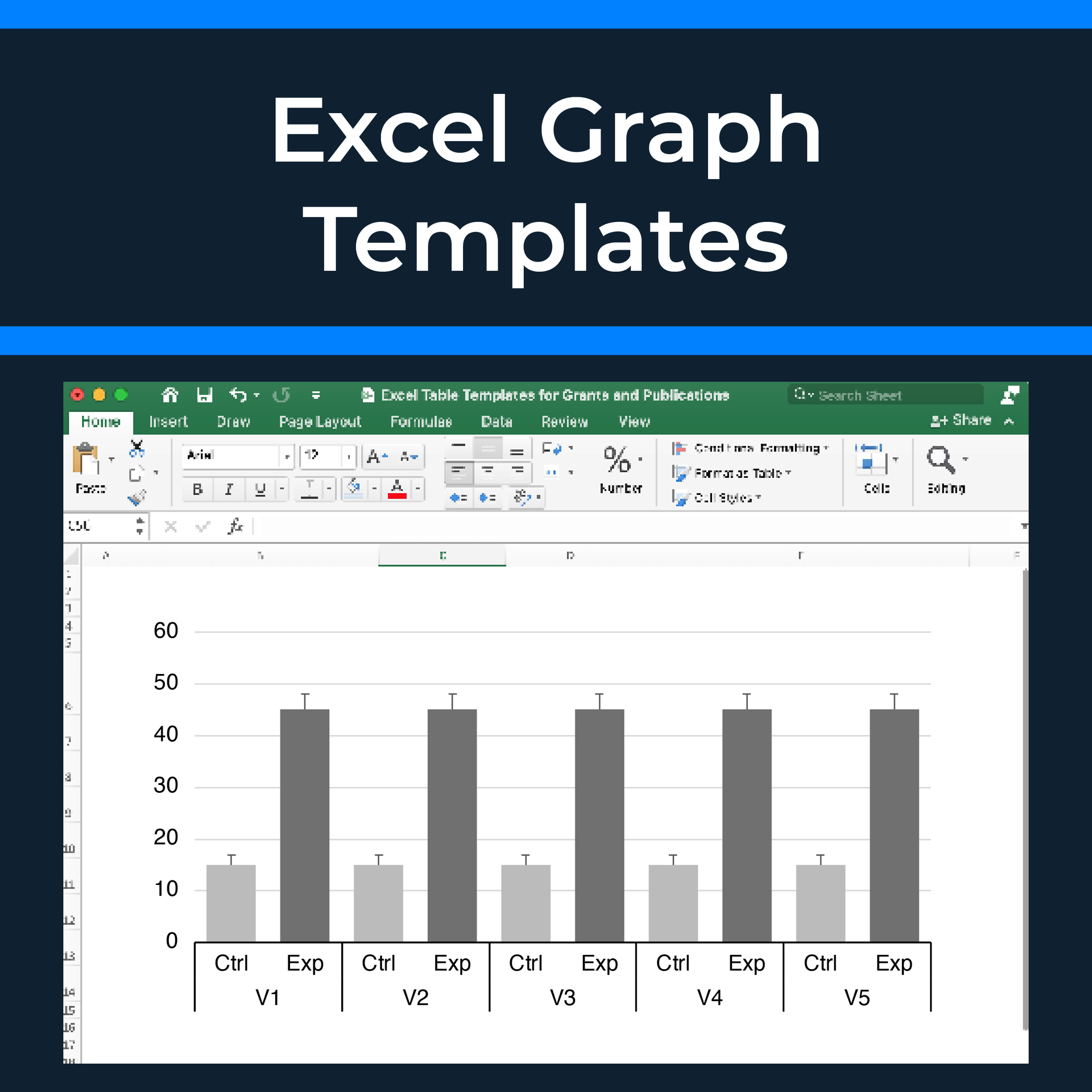 Excel Graph and Table Templates
