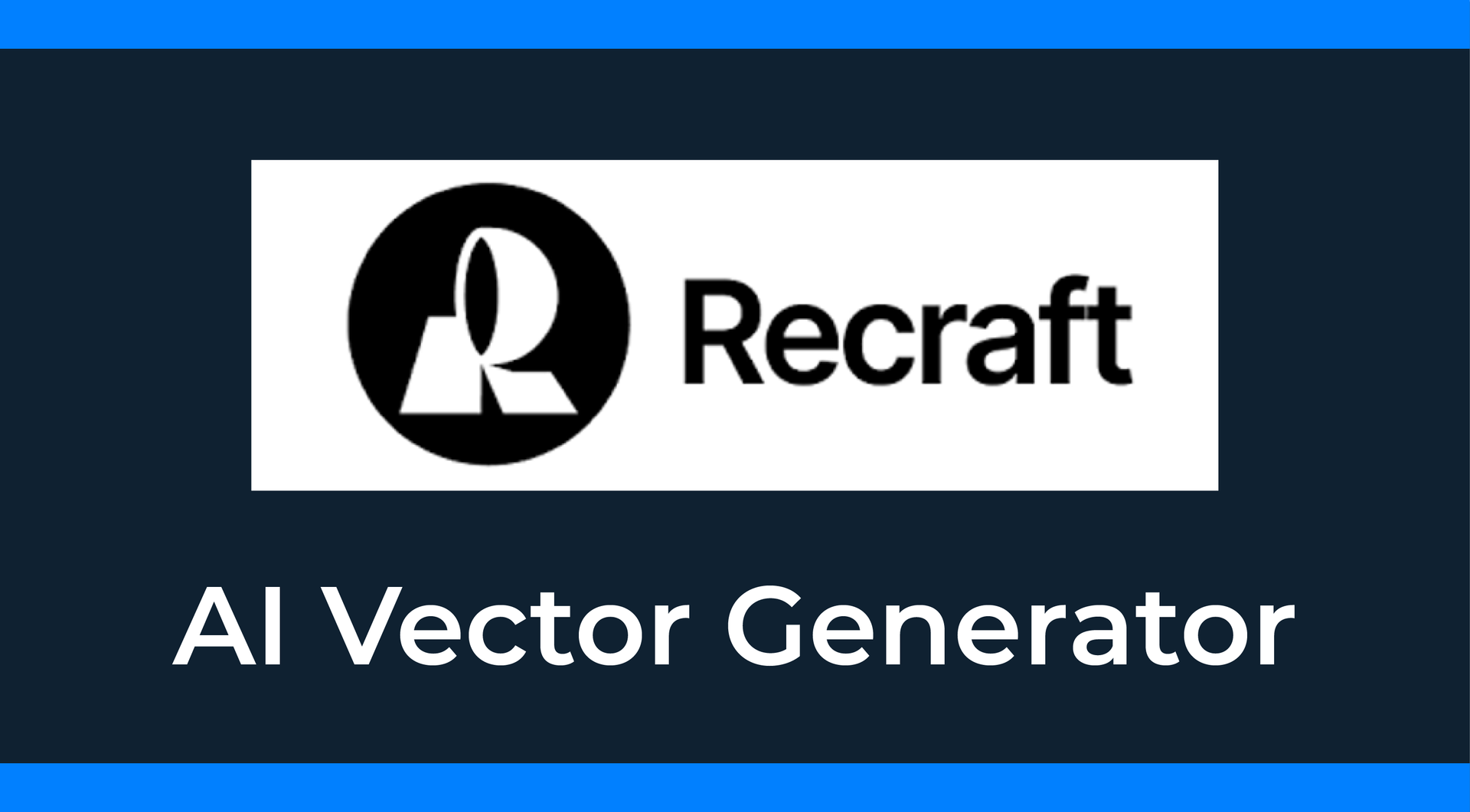 Recraft AI vector drawing course example for scientists