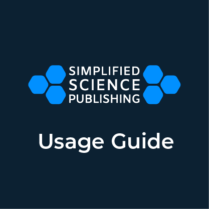 Simplified Science Publishing usage guide and logo