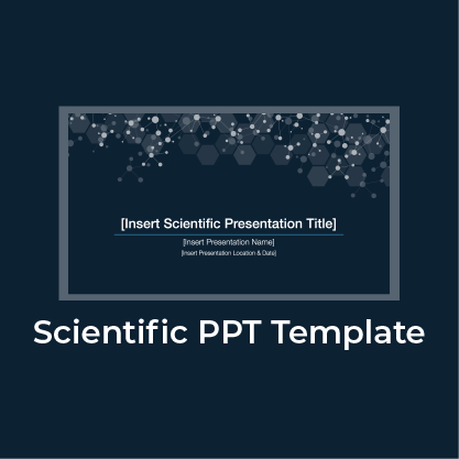 Scientific PowerPoint template icon