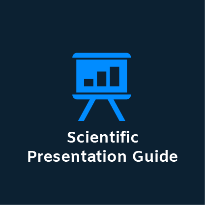 Scientific presentation icon