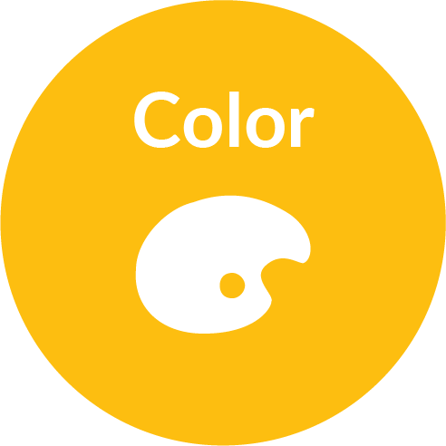 Color design  symbol