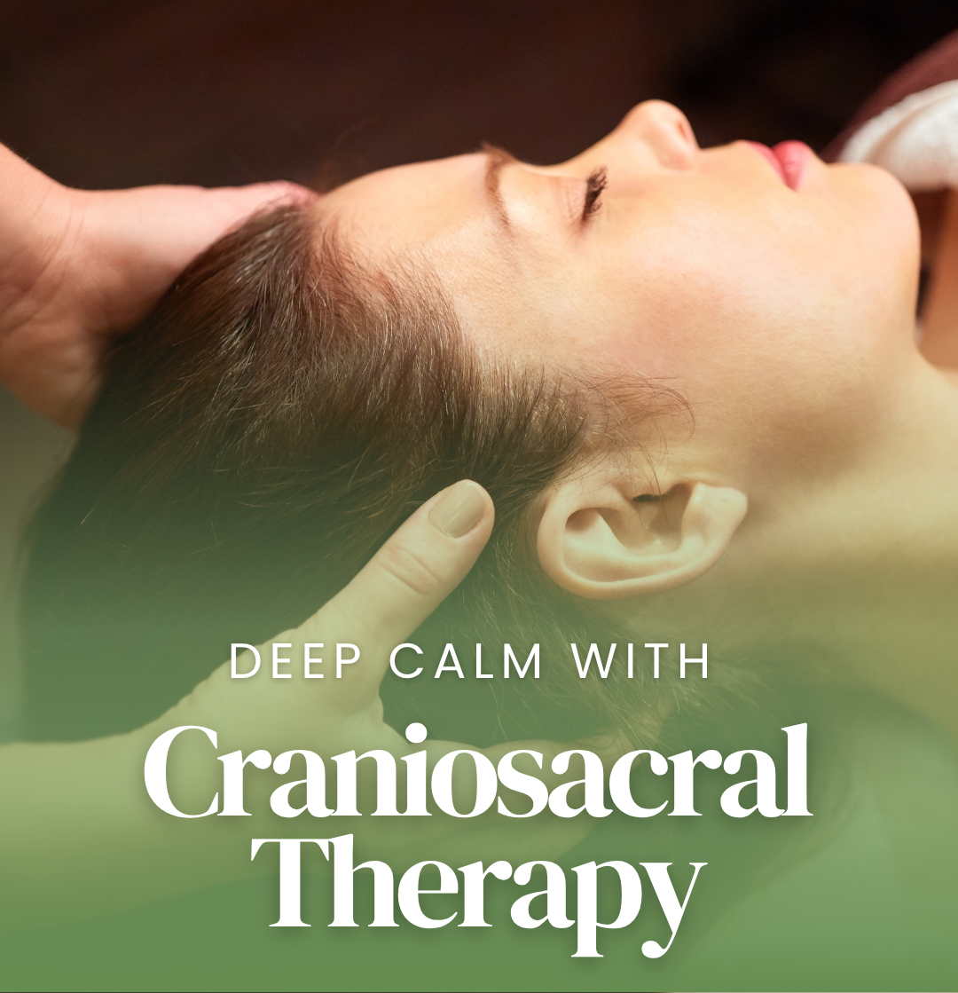 Woman receiving craniosacral therapy — Innovated Wellness–Cathie Barnes in Yeppoon, QLD