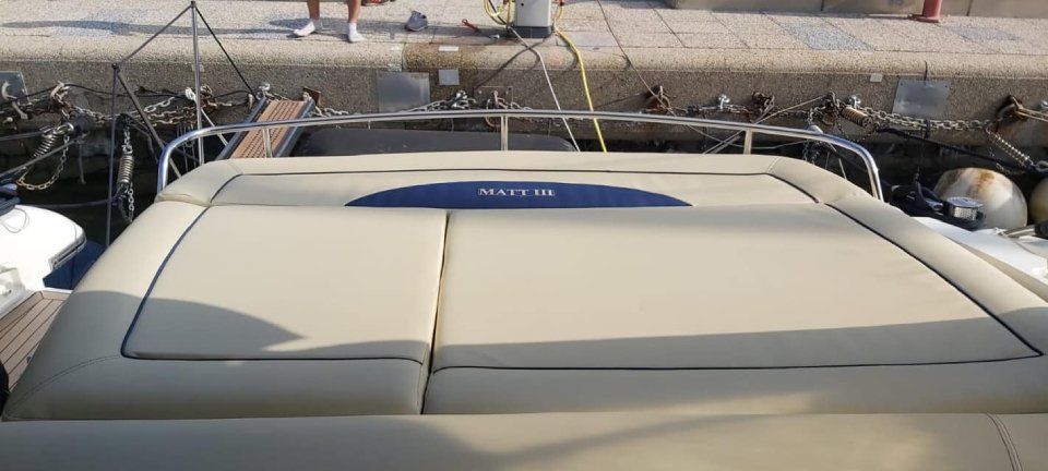 dettaglio cuscineria nautica