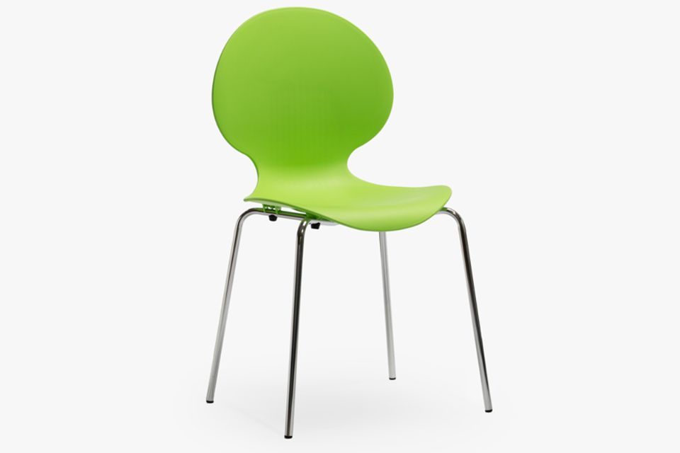 green chair