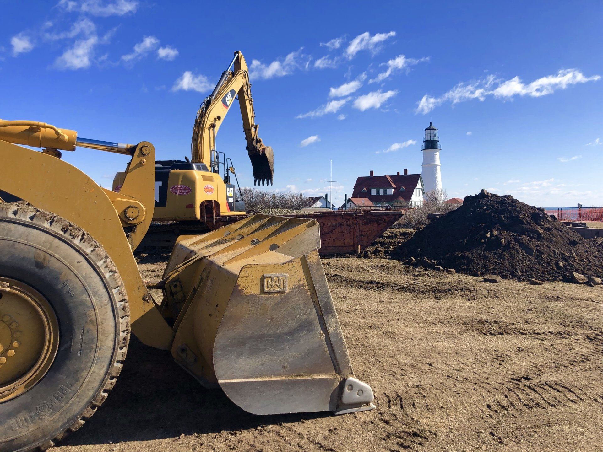 Excavating Contractor Scarborough — Cape Elizabeth, ME — L.P. Murray & Sons, Inc.
