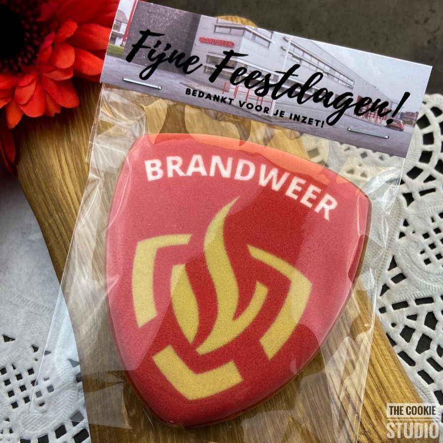 brandweer logo koekjes