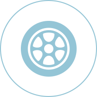 Icona di uno pneumatico