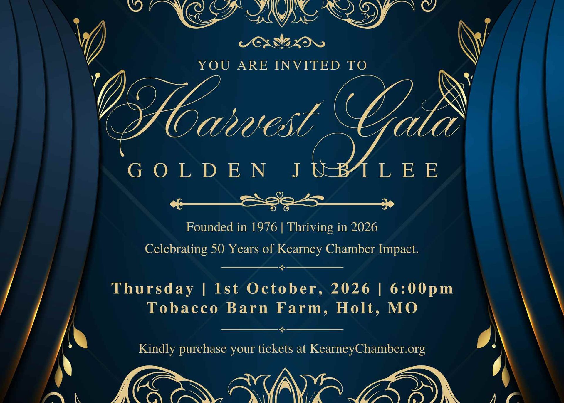 Harvest Gala Invitation