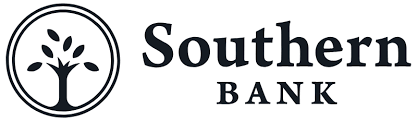 Southern Bank logo: a stylized tree inside a circle, next to the words