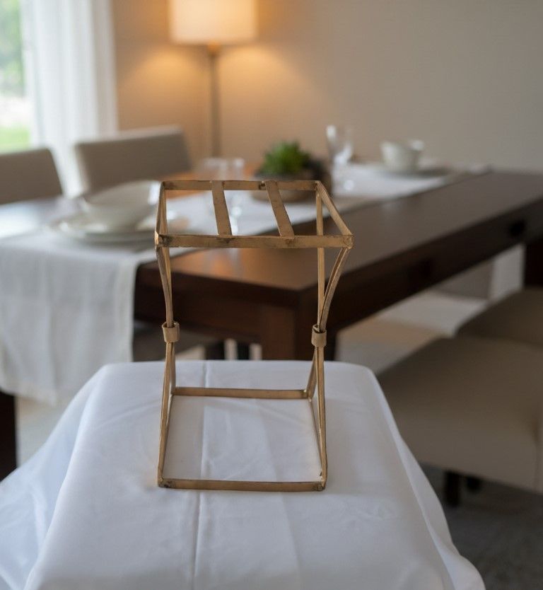 Medium Curly Gold Centerpiece 