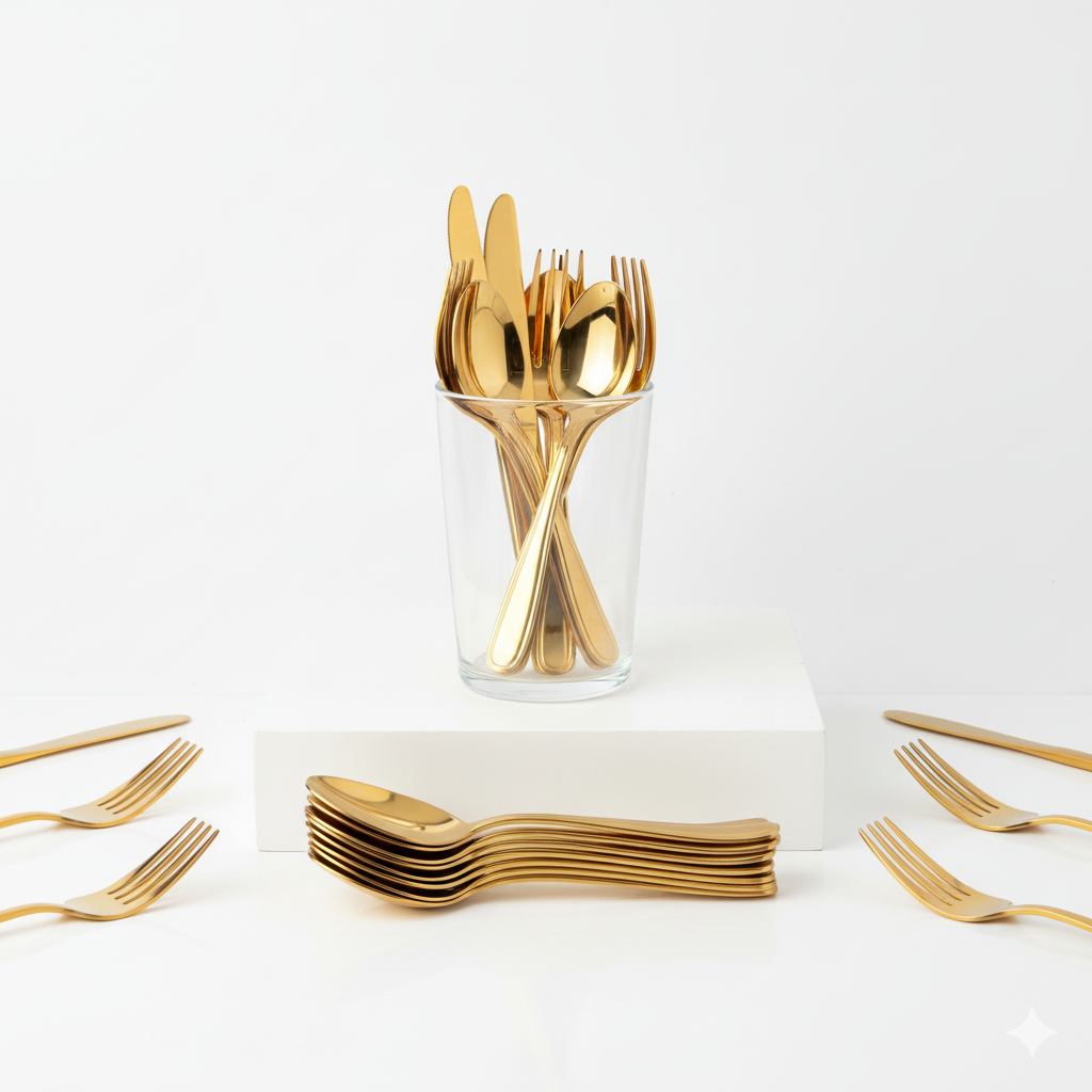 Gold Cutlery