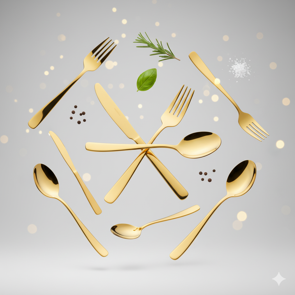 Gold Cutlery