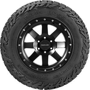 MICKEY THOMPSON BAJA BOSS A/T Front View — Capricorn Tyre & Mechanical in Yeppoon, QLD