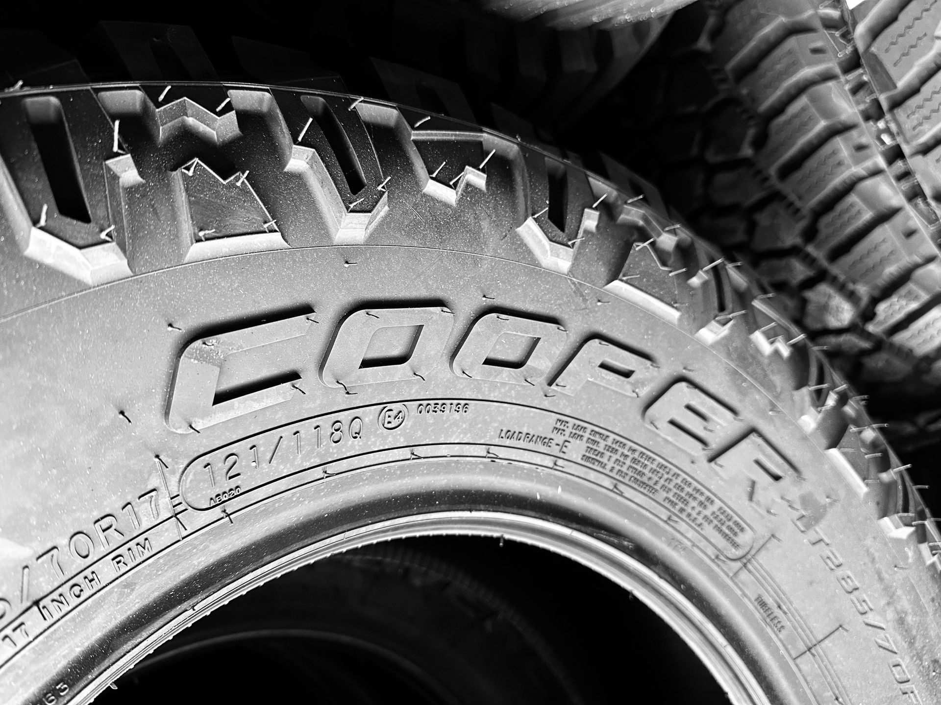A Close Up of a Tire on a Blue ATV β Capricorn Tyre & Mechanical in Yeppoon, QLD