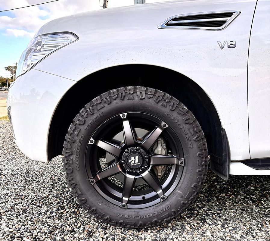 COOPER RUGGED TREK in White Car — Capricorn Tyre & Mechanical in Yeppoon, QLD