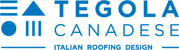 Un logo per una società chiamata ea tegola iii canadese