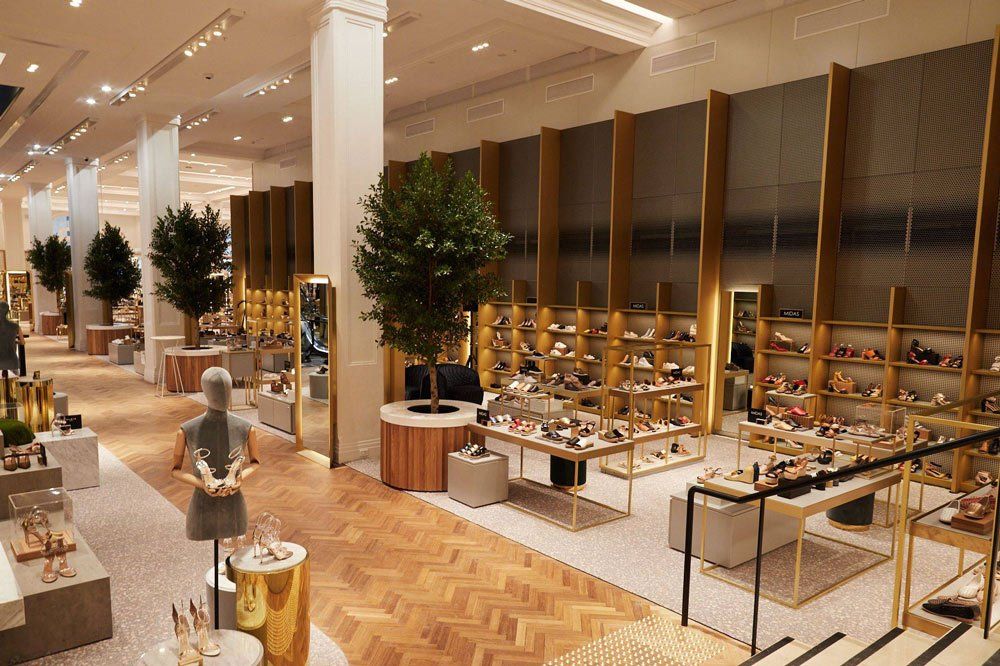 Elegant Store with Metal Shiny Rack — Workshop Capabilities in Molendinar, QLD