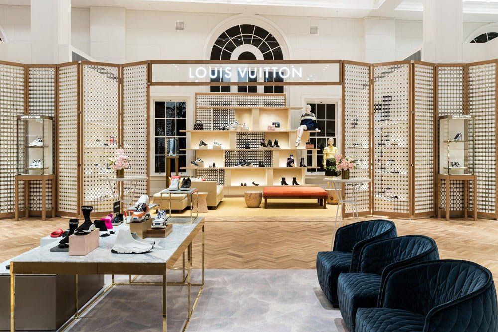 Louis Vuitton Store with Metal Frame — Workshop Capabilities in Molendinar, QLD