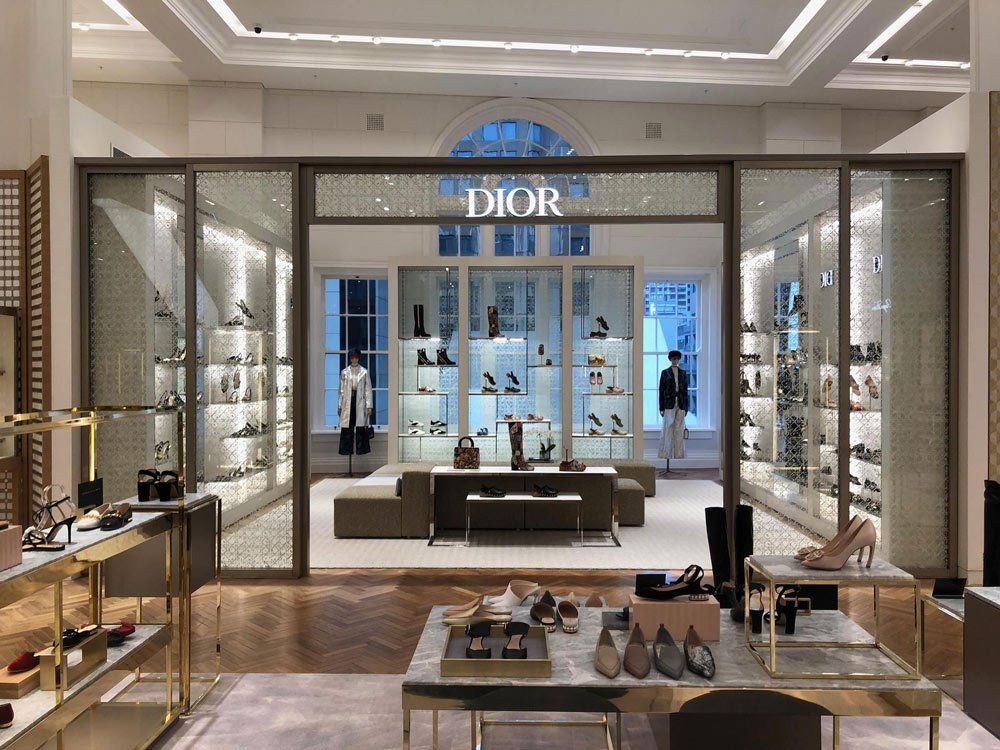 Dior Store Entrance — Workshop Capabilities in Molendinar, QLD