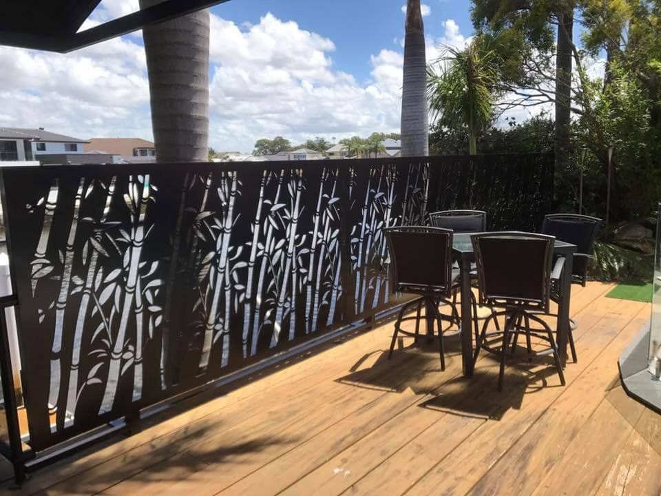 Metal Chairs and Table — Metal Fabrication Near Me in Molendinar, QLD